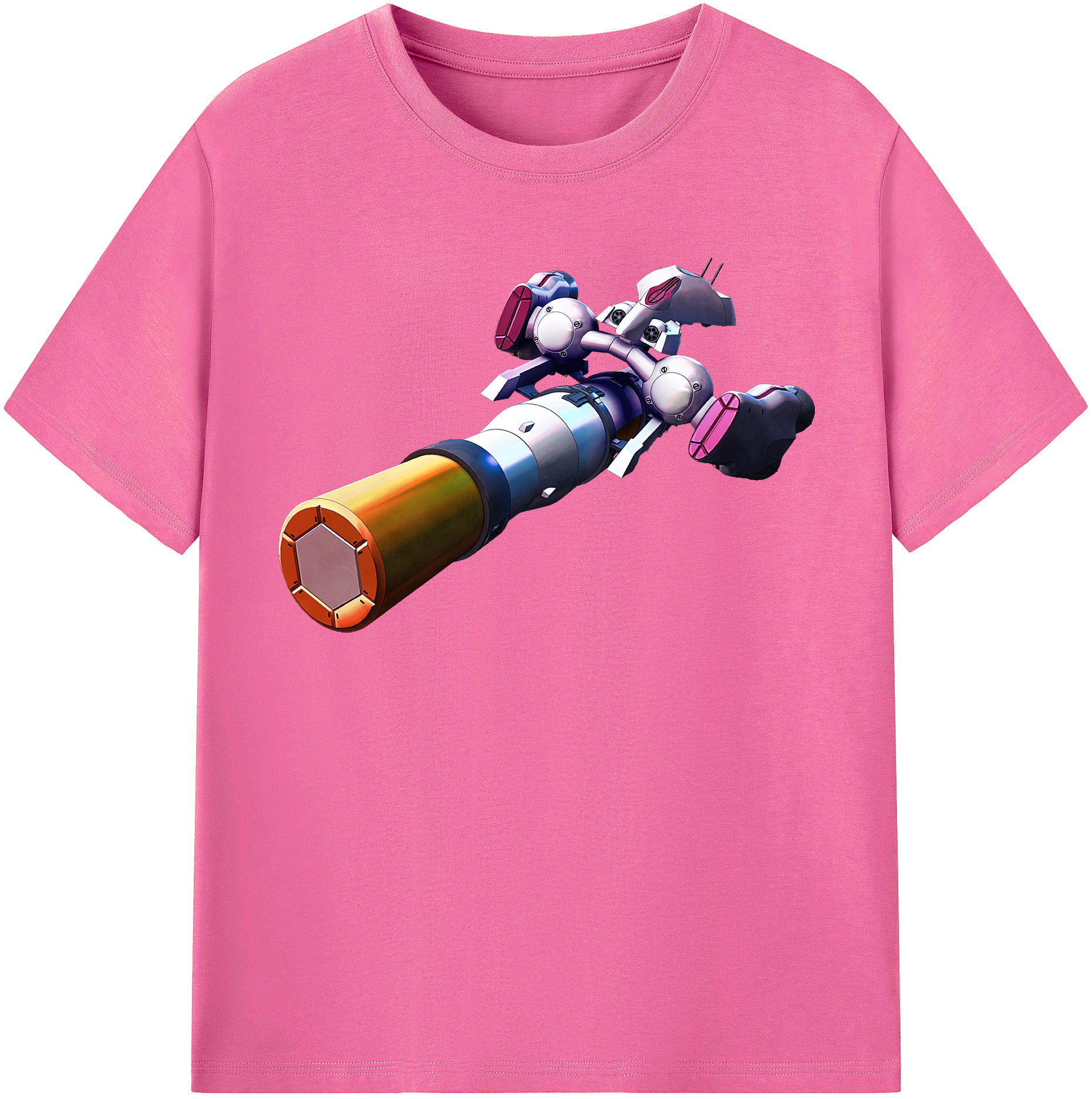 （画像用） 機動戦士ガンダム Mobile Suit Gundam レディースカジュアルプリントTシャツ（綿100％）